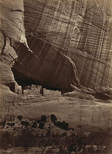 White House Ruins, Canyon de Chelly National Monument, 1873