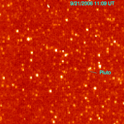 2006년 9월 21일 ~ 24일, 명왕성 첫 사진