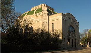 Rodef Shalom, built in 1906, at 4905 5th Avenue.