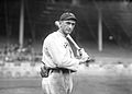 Image 41Photograph of Shoeless Joe Jackson, Black Betsy in hand, in 1913 with the Cleveland Naps, prior to his seasons with the Chicago White Sox. Image credit: Charles M. Conlon (photographer), Mears Auctions (digital file), Scewing (upload) (from Portal:Illinois/Selected picture)