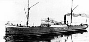 Zoroaster, the world's first tanker, 2000 ton tanker for the Caspian Sea, design by Ludvig Nobel and Sven Alexander Almqvist, built by Sven Alexander Almqvist at Motala Verkstad and delivered to the Nobel brothers in Russia