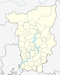 Besmelyata is located in Perm Krai