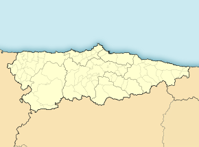 Pravia ubicada en Asturias