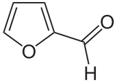 Furfural, derived from sugars, is the major source of furans