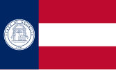 Zastava Georgije (1920–1956)