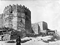 The castle of Patras, photograph of the 19th century