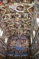 Image 52The Sistine Chapel ceiling, with frescos done by Michelangelo (from Culture of Italy)