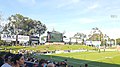 The Family Hill End of the Stadium in 2021 with the video screen purchased from Subiaco Oval visible