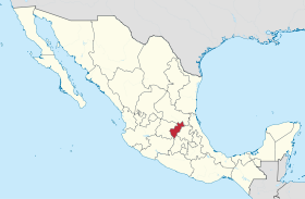 Mapa a pakabirukan ti Querétaro