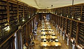 The Reading Room of the Bibliothèque Mazarine, Paris