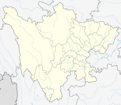 Jiajiang is located in Sichuan