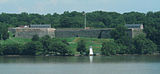 Fort Washington, seen from across the Potomac River.