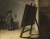 Artist in His Studio (1628) at the Museum of Fine Arts in Boston