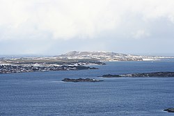 View of Vigra island