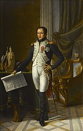 Portrait en couleur de Joseph Bonaparte en grand uniforme