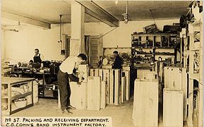 Packing and receiving department