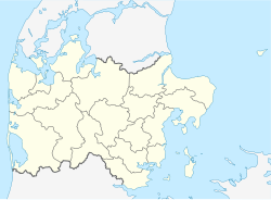 Kibæk is located in Denmark Central Denmark Region