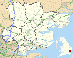 Widford is located in Essex
