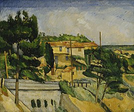 The Road Bridge at L'Estaque, Paul Cézanne, 1879–1882