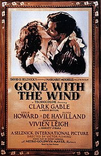 Постер фильма «Унесённые ветром»