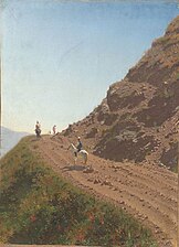 Nomadic road in the Alatau Mountains (1869–1870)