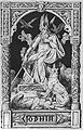 Der germanische Gott Odin mit einem Flügelhelm, 1888