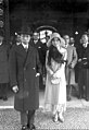 Nobuhito, Prince Takamatsu and his wife, Kikuko, Princess Takamatsu, at the Adlon, August, 1930
