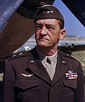 Lieutenant General Claire Lee Chennault, military aviator and commander of the Flying Tigers during World War II