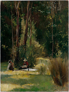 Tom Roberts, A Sunday Afternoon, 1886, National Gallery of Australia