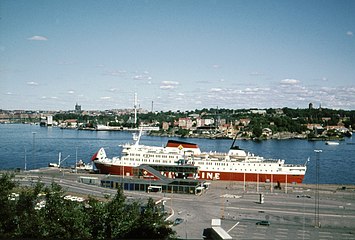 M/S Viking 5 i Stockholm, 1974.