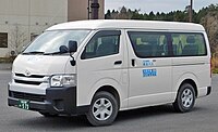 HiAce Commuter (semi-high-roof; second facelift, Japan)