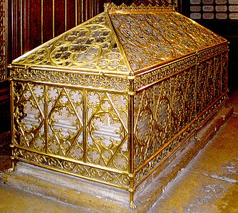 Chasse or reliquary for the surviving relics of Saint Genevieve (19th c.)