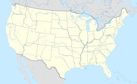 Калвертон. Карта розташування: США