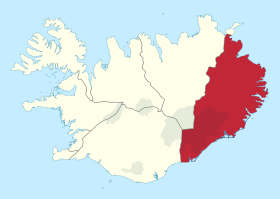 The Austurland area