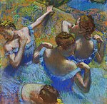 Blue Dancers, 1897, pastel on paper, Pushkin Museum, Moscow