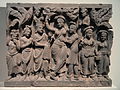 Nacimiento del Buda, dinastía Kushán, finales del siglo II a principios del siglo III.