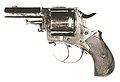Smithsonian file photograph of the British Bulldog revolver used by Charles Guiteau to assassinate President James Garfield in 1881