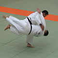 Image 34Harai goshi (払腰, sweeping hip), a koshi-waza (from Judo)