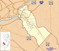 Pennsauken Township is located in Camden County, New Jersey