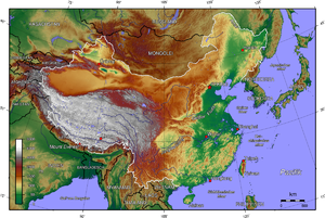 Geografie Chinas