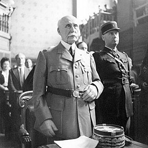 Trial of Marshal Philippe Petain, 1945