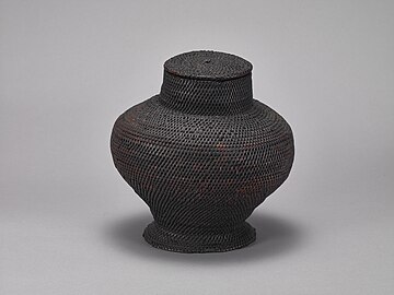 Rattan container (Unknown)