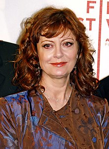 Auburn hair is a reddish brown. This is actress Susan Sarandon