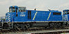 EMD/MP GP15D locomotive CEFX 1509 in Houston, Texas, in 2003