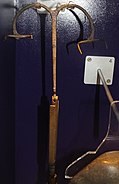 Toasting fork at Clitheroe Castle Museum in Lancashire, England