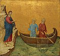Duccio The Calling of the Apostles Peter and Andrew (from the Maestà) 1308