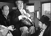 Left to right: Donald Meek, Berton Churchill and Thomas Mitchell