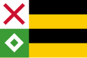 Flagge der Gemeinde Moerdijk