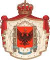 İtalya altındaki Arnavutluk arması (1939-1943)
