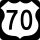 U.S. Highway 70 Business marker